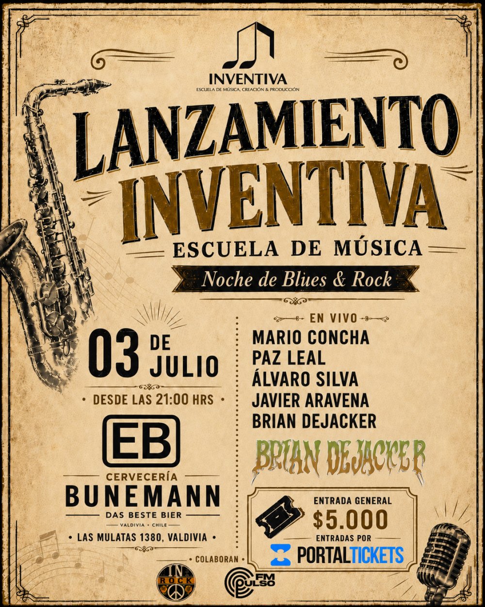 Noches de Blues y Rock
