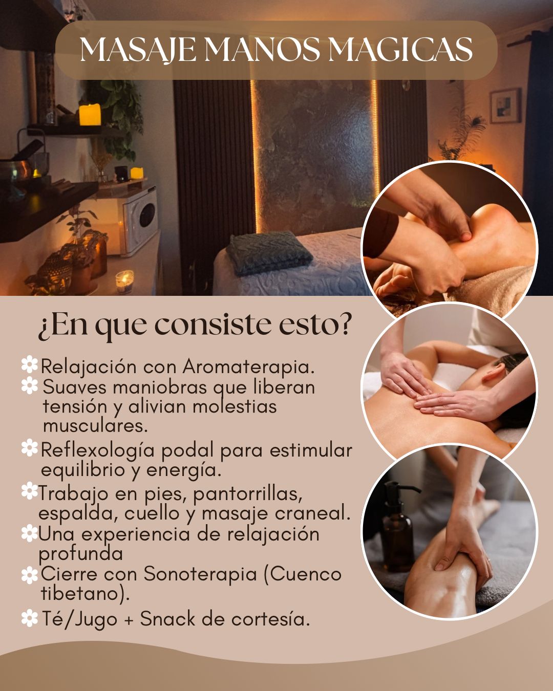 WhatsApp Image 2026-06-04 at 17.11.27 MASAJE MANOS MÁGICAS (Masaje relajante + Reflexología podal) - Imagen 1