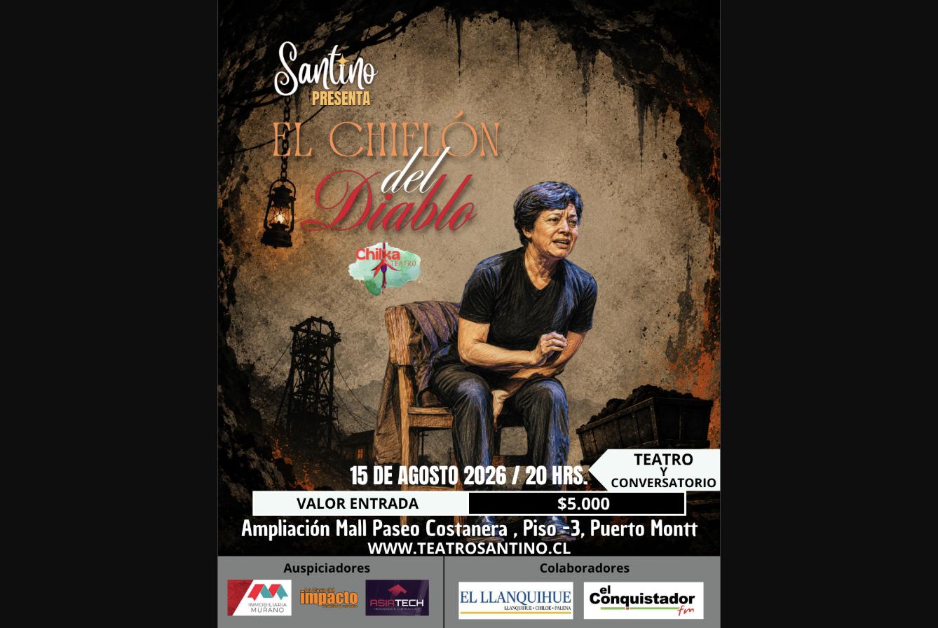 El Chiflón del Diablo (Teatro y Conversatorio) en Teatro Santino