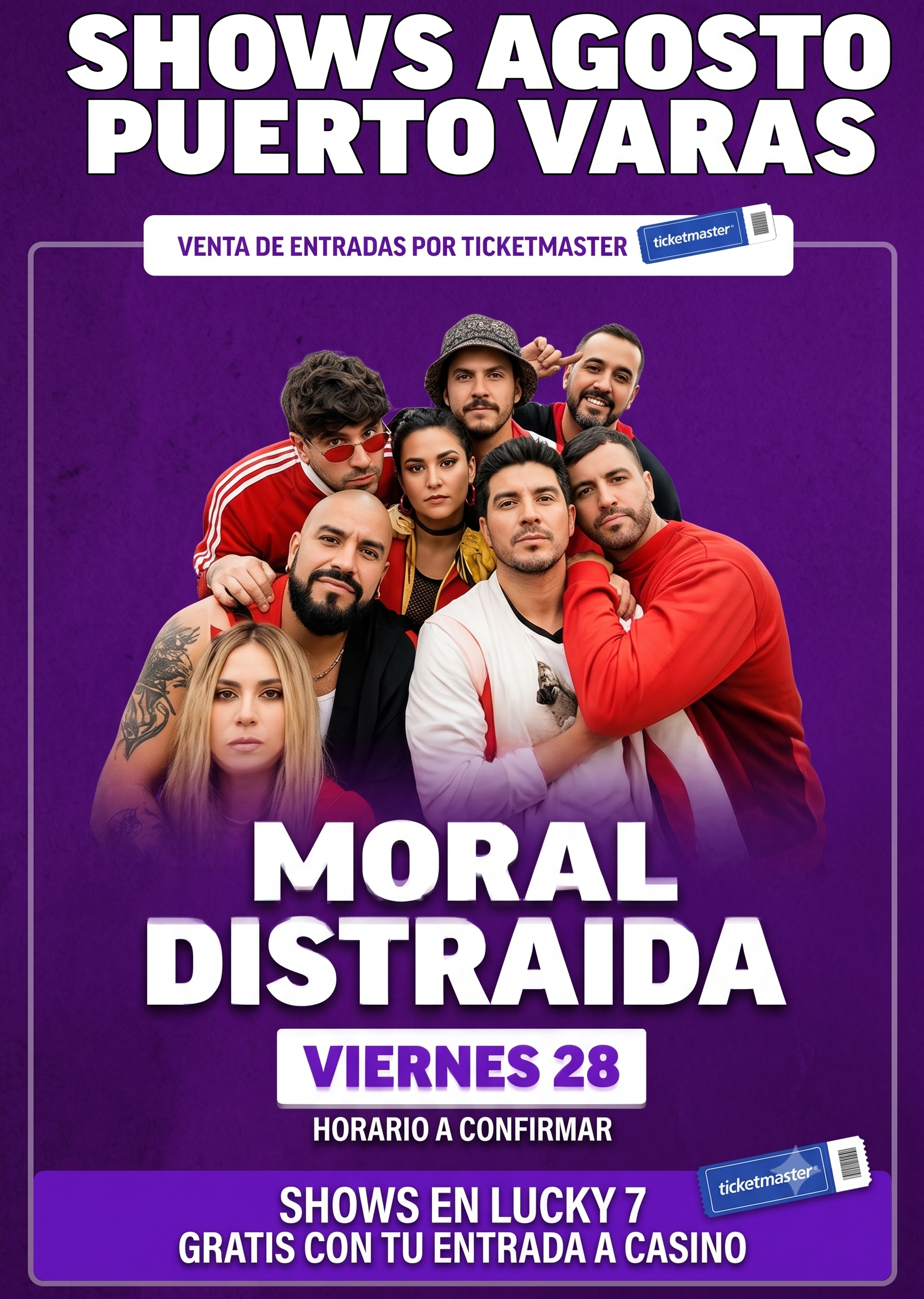 Casino Dreams Puerto Varas - Moral Distraída (Lucky 7)