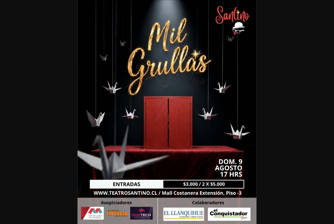 Mil Grullas en Teatro Santino