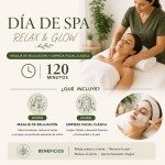 Día de Spa: Masaje Relajación (60 min) + Limpieza Facial Clásica (60min)